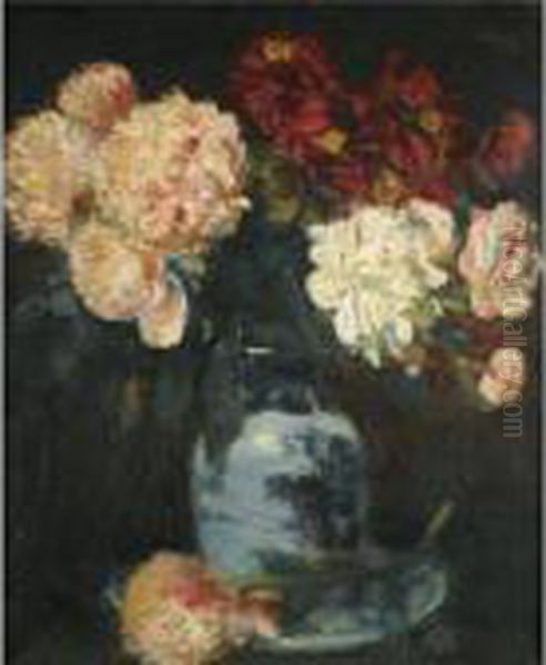 Still Life With Peonies - view 1