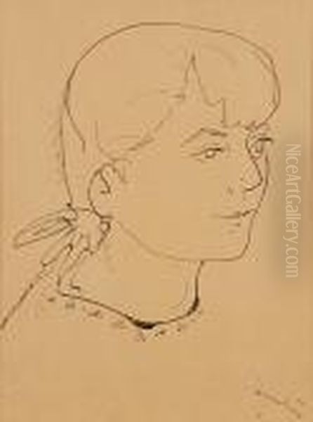 Girl's Head - view 1