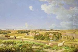 Wooded Landscape by Johann Moller