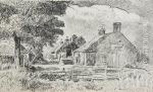A Fife Farm by George Leslie Hunter