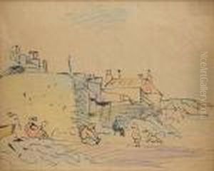 On The Beach, Largo by George Leslie Hunter