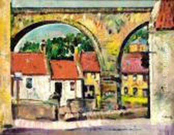 Railway Bridge Lower Largo - view 1