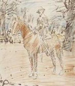 Equestrian Study Of R B Cunninhame Graham
