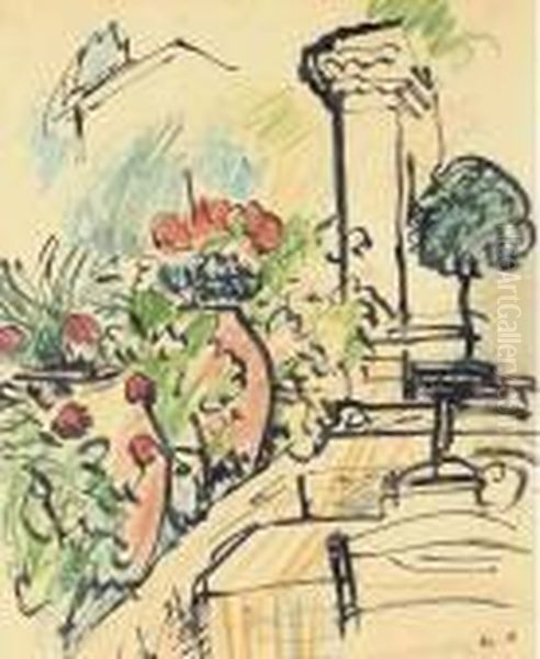 Cafe Restaurant, South Of France - view 1
