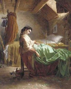 The sleeping seamstress