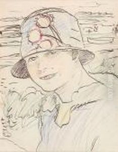 The Cloche Hat, Largo by George Leslie Hunter