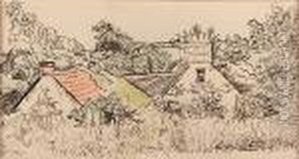 Cottages, Ceres, Fife - view 1