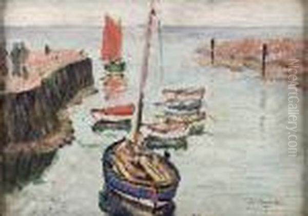 The Red Sail, Largo Harbour - view 1