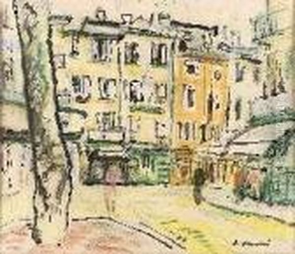 Street Scene, Antibes - view 1