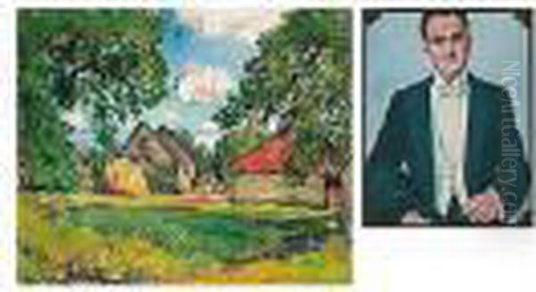 The Mill Dam, Fife (portrait Of Tom J. Honeyman On Verso) - view 1