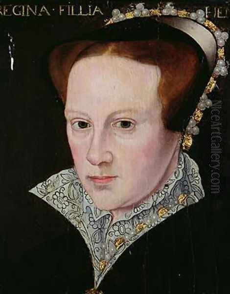 Portrait of Mary I 1516-58 - view 1