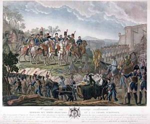 Napoleon Paying Homage to the Courage of the Vanquished