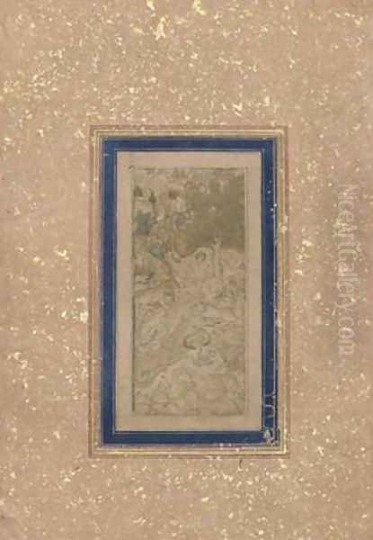 Majnun in the Wilderness from Northern India - view 1