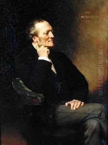 Louis Joseph Buffet 1818-98 by Xavier Alphonse Monchablon