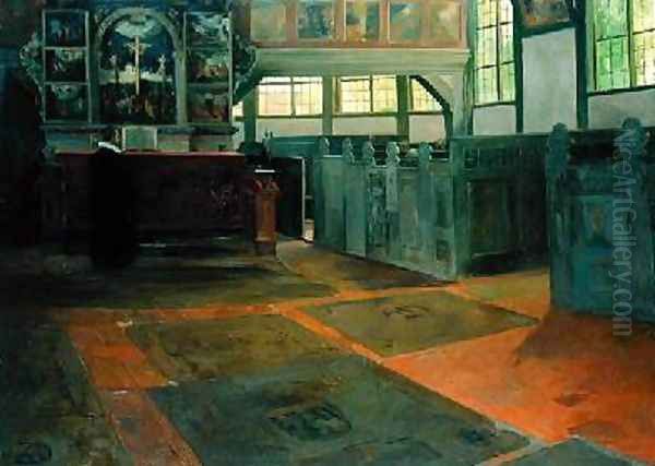 The Church of Allermohe 1895 - view 1