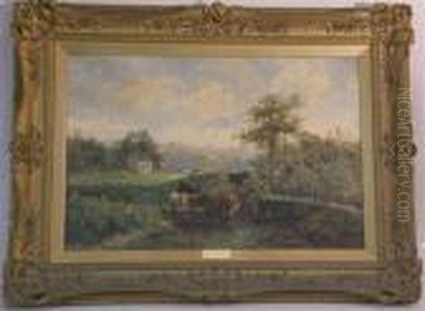 Landscape With Cattle - view 1