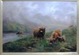 Highland Cattle by Louis Bosworth Hurt