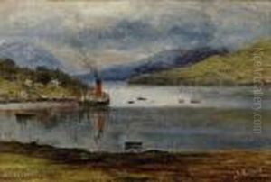 Two Scottish Landsapes by Louis Bosworth Hurt
