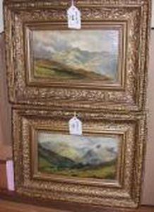 Ben Nevis, And Ben Vane, With Initials, Dated '97 And '99 And Inscribed