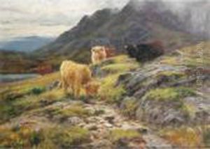 By Scuir-na-gillean, Skye by Louis Bosworth Hurt