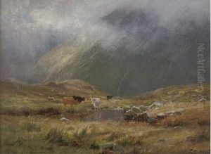 Mist Over The Highlands by Louis Bosworth Hurt