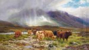 Passing Shower Glen Orchy by Louis Bosworth Hurt