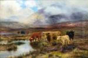 Scottish Moorland by Louis Bosworth Hurt