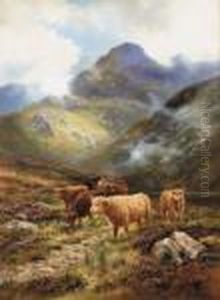 Coming Down From The Hills by Louis Bosworth Hurt