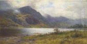 Cattle In A Highland Landscape by Louis Bosworth Hurt