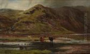 Ben Lea, Isle Of Skye, From The Head Of Loch Sligachan, Low Tide
