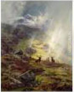Sunshine And Shower by Louis Bosworth Hurt