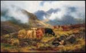 The Hills Of Glencoe by Louis Bosworth Hurt