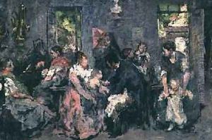 Rural Vaccination by Hippolyte Margottet