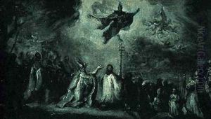 St Augustines Appearance by Miguel Jacinto Melendez