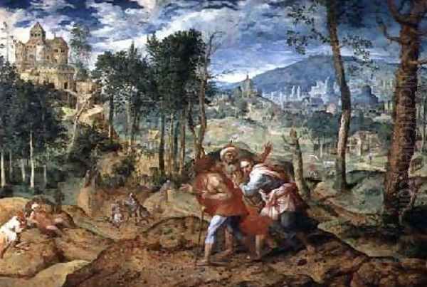 Christ on the Road to Emmaus - view 1