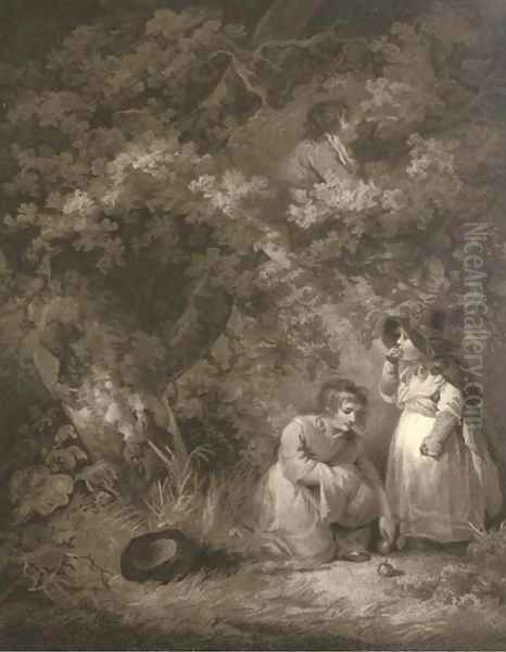 Gathering Fruit - view 1