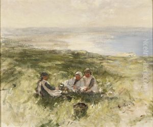 Picnic In The Dunes by Robert Gemmell Hutchison