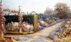 The Garden Path 1887 by Elizabeth Cameron Mawson