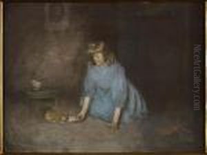The Kitten's Milk by Robert Gemmell Hutchison