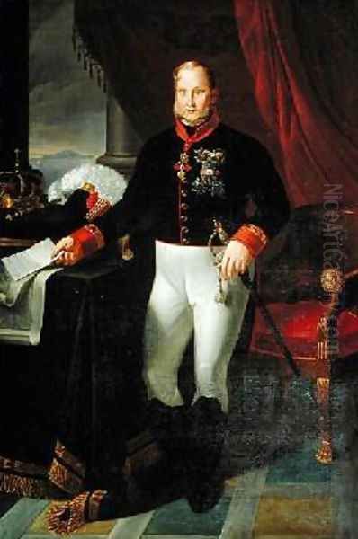 Portrait of Francesco I 1777-1830 King of the Two Sicilies 1826 - view 1