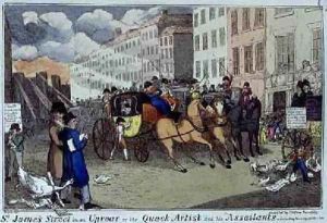 St Jamess Street in an Uproar by J.L. Marks
