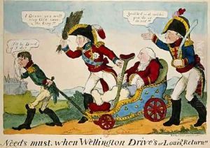 Needs Must when Wellington Drives or Louis Return by J.L. Marks