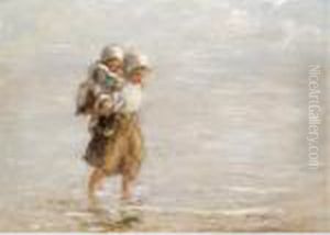 Piggy Back Ride by Robert Gemmell Hutchison