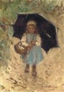 A Girl With An Umbrella