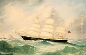 Full Rigged Ship Mary Scott 1863