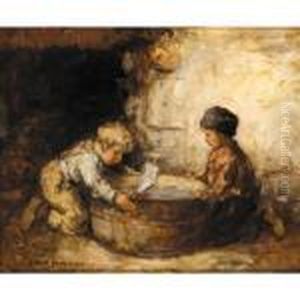 The Toy Sail-boat by Robert Gemmell Hutchison
