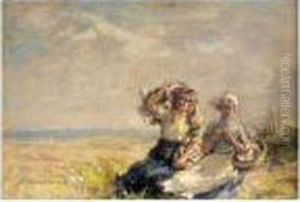 A Windy Day By The Coast