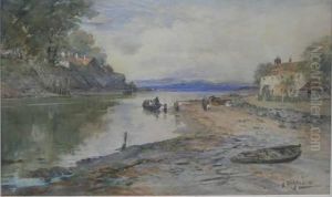 Cramond Ferry by Thomas Swift Hutton
