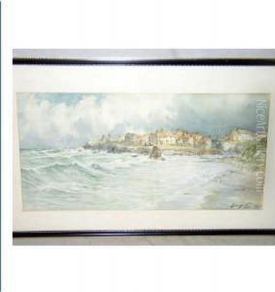 Study Of A Northumbrian Coastalvillage - view 1
