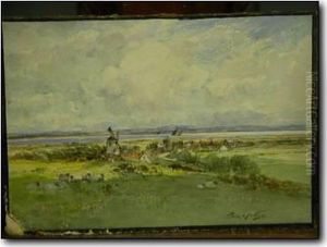 The Dee From Above Heswall, Cheshire